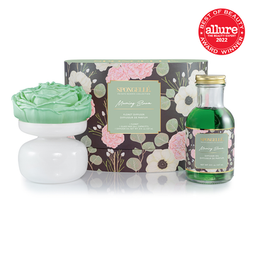 Morning Bloom Private Reserve Diffuser | Hand-Blown Glass Vase