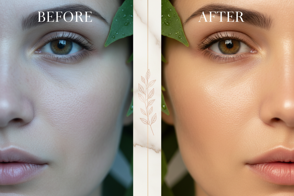 Seraph Veil Before & After